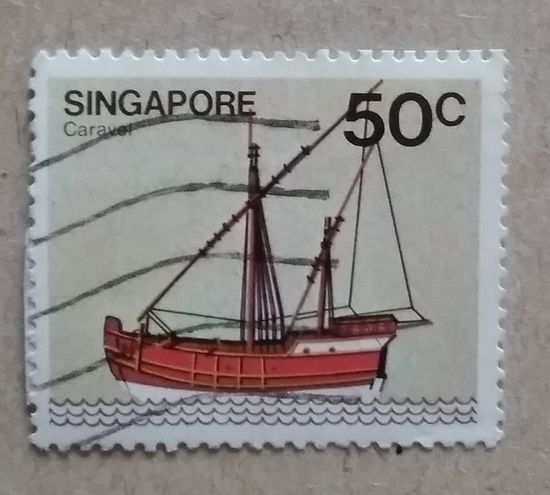 Сингапур.Парусник