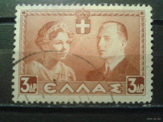 Греция 1938 Кронпринц Павел и принцесса Фредерика