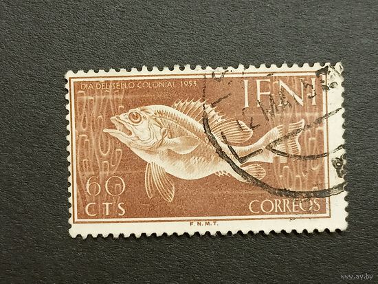 Испания Ифни 1953. Рыба