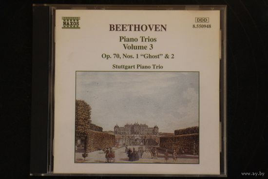 Beethoven, Stuttgart Piano Trio – Piano Trios Volume 3 (Op. 70, Nos. 1 "Ghost" & 2) (1994, CD)