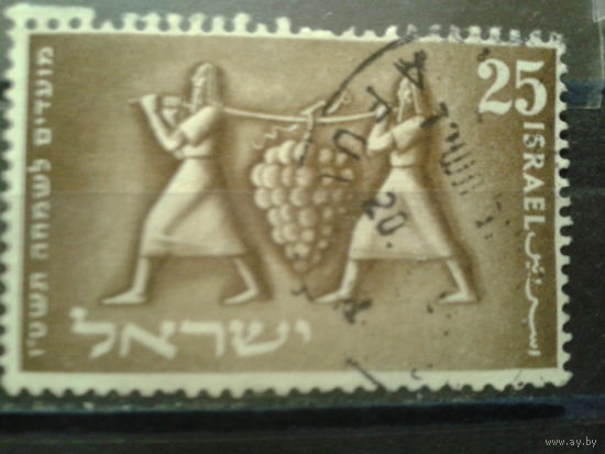 Израиль 1954 Еврейский фестиваль, виноград