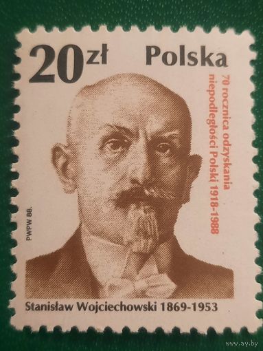 Польша 1988. Станислав Войтеховский 1869-1953