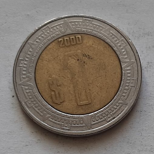 1 песо 2000 г. Мексика