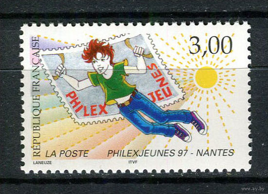 Франция - 1997 - Флателистическая выставка PHILEXJEUNES 97 - [Mi. 3202] - полная серия - 1 марка. MNH.