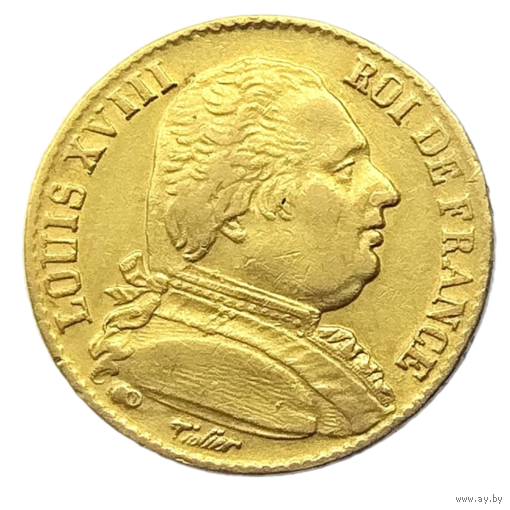20 фр. Франция 1814г. Луи XVIII