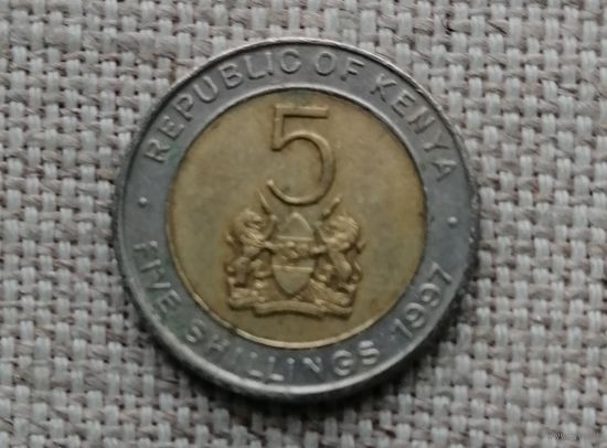 Кения 5 шиллингов 1997