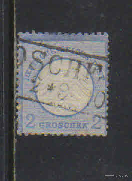Германия Имп 1872 Герб Малый щит Зона марки Стандарт #5