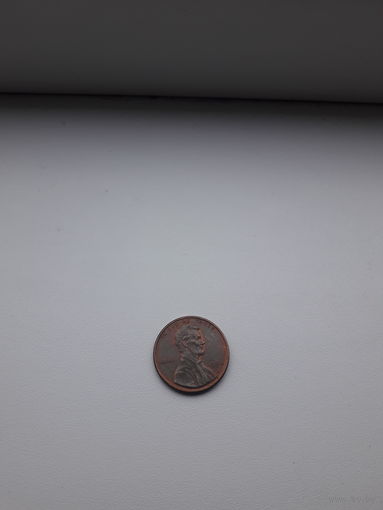 США 1 цент 1994 год с рубля