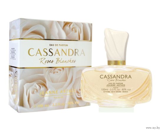 Jeanne Arthes CASSANDRA Roses Blanches Парфюмерная вода (EDP) 100мл