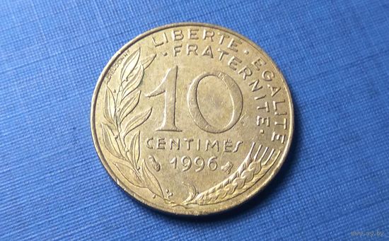 10 сантимов 1996. Франция.