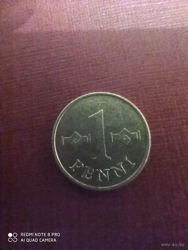 1 пенни 1971, Финляндия