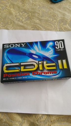 Аудиокассета Sony CDit 90 Chrome