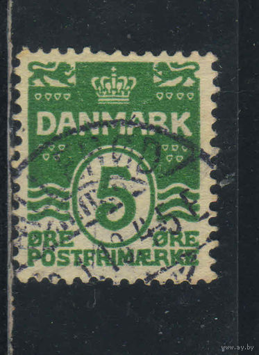 Дания 1912 Номинал с треугольниками Стандарт #63
