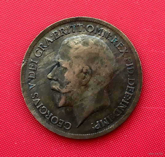 46-07 Великобритания, 1 пенни 1919 г.