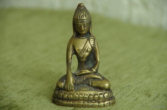 Статуэтка  Будда   ( бронза )  7,5 см
