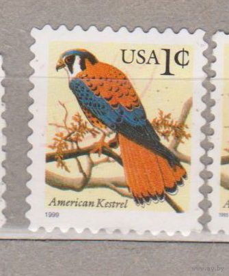 Птицы Фауна США 1999 год лот 1075