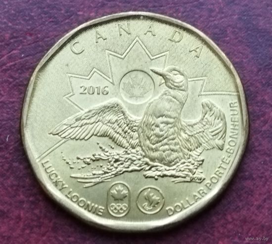 Канада 1 доллар, 2016 XXXI летние Олимпийские Игры, Рио-Де-Жанейро 2016
