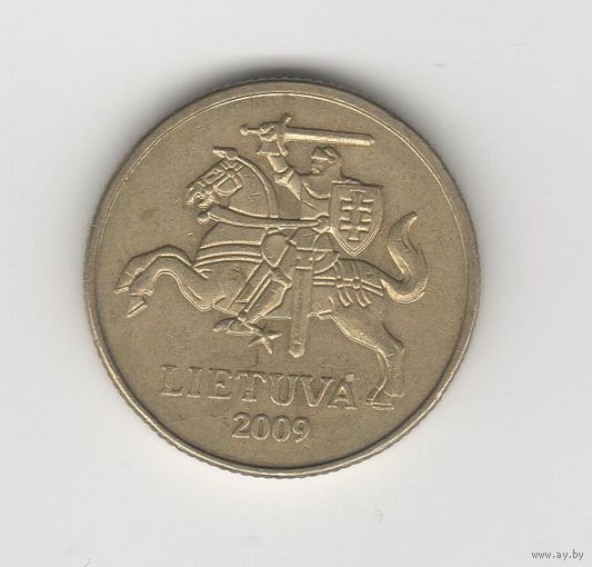 20 центов Литва 2009 Лот 8375
