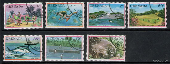 Гренада и Гренадины / Туризм / Отдых / Развлечения /  продолжение / Серия 7 марок