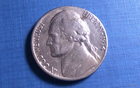 5 центов 1974. США.