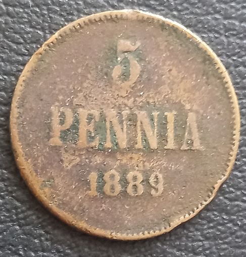5 пенни 1889