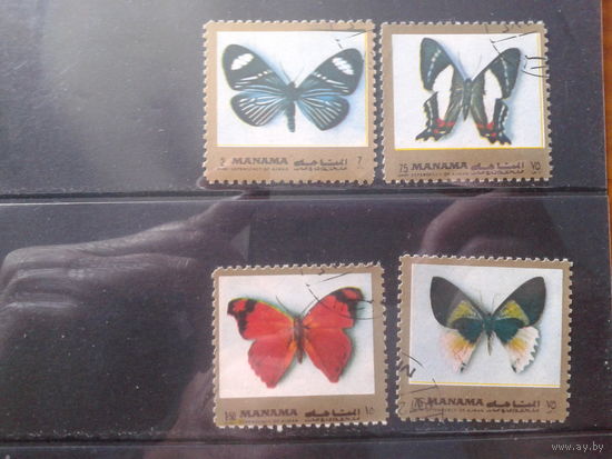Манама 1972 Бабочки