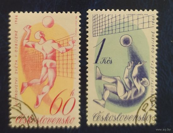 Чехословакия 1966 Волейбол клей