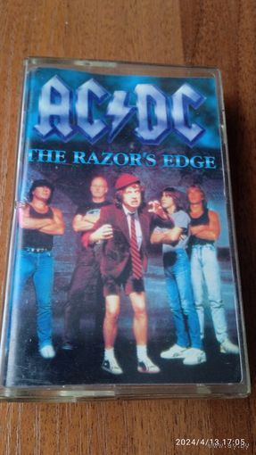 Аудиокассета AC/DC ,, The Razors Edge,, 1990