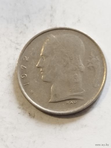 Бельгия 1 франк 1972
