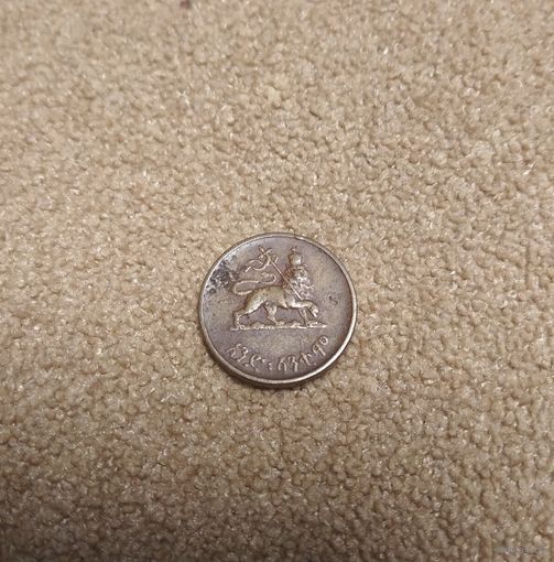 Эфиопия 1 цент 1944