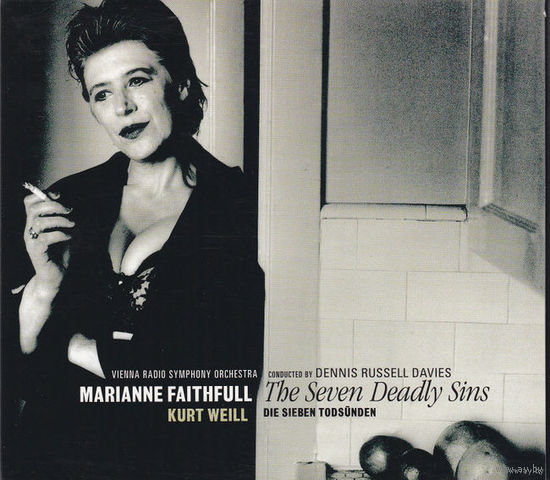Marianne Faithfull "The Seven Deadly Sins" Audio CD, 1998, digipak