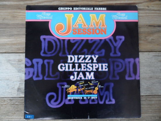 Dizzy Gillespie - Dizzy Gillespie Jam. Montreux 14.7.1977 - Jazz Special, Italy