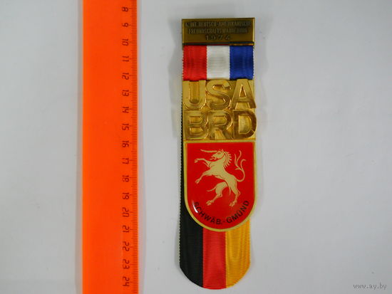 Сувенирная медаль 1974 г.