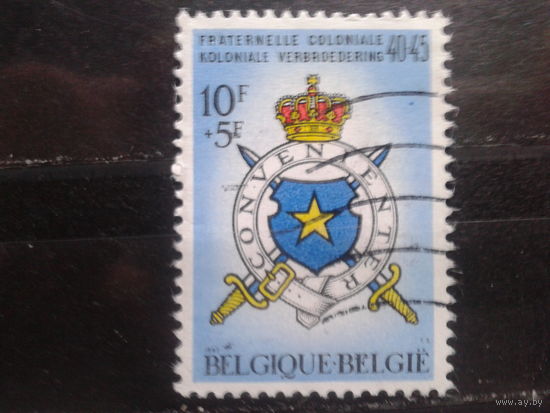 Бельгия 1967 Нагрудный знак за оборону колонии 1940-5 гг.