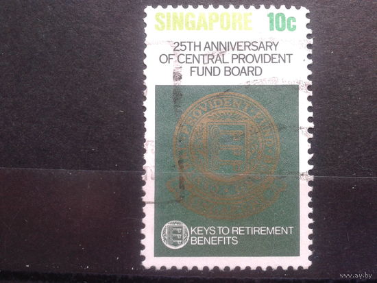 Сингапур, 1980. Эмблема страхового фонда