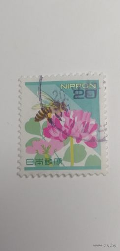 Япония 1997. Стандартный выпуск - насекомые и цветы