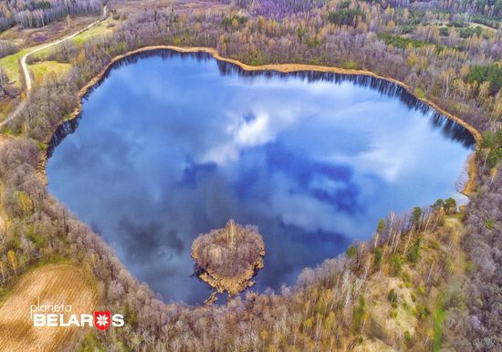 Беларусь 2019 Витебская область озеро Гостинец