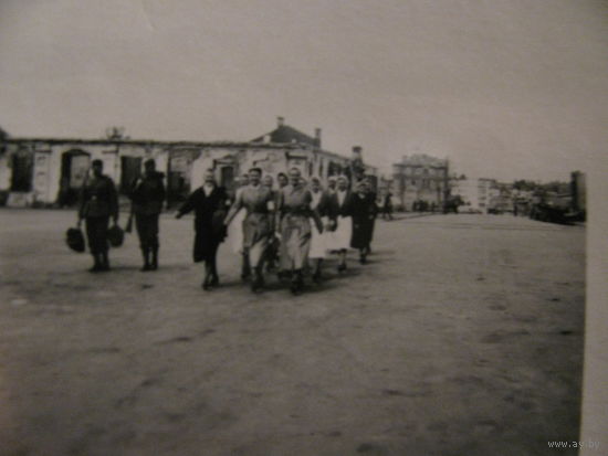 Фото оккупация Минск медсёстры Вторая мировая война