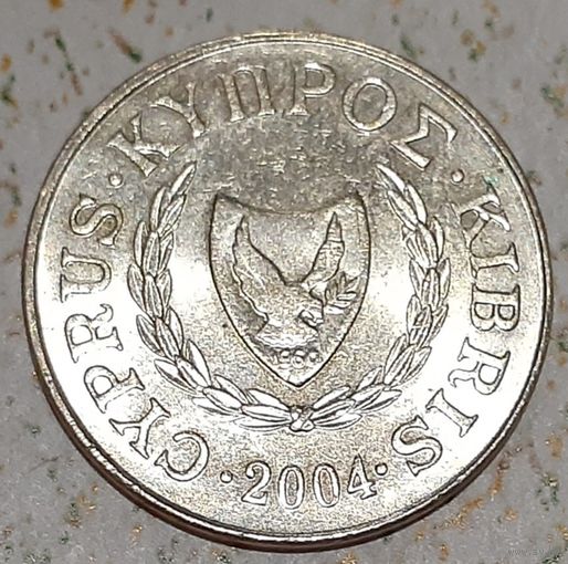 Кипр 5 центов, 2004 (14-8-8)