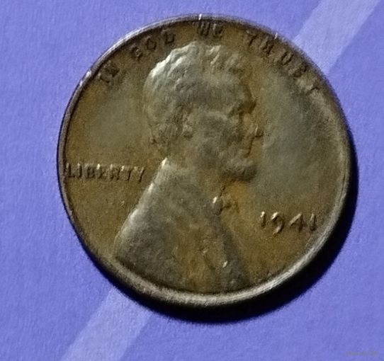 1 цент 1941  США