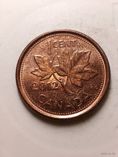 Канада 1 цент 2012 год