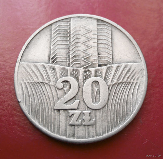 20 злотых 1973 Польша #03