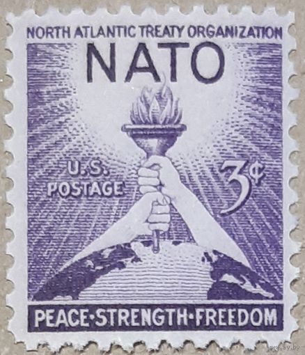 1952  НАТО - Организация Североатлантического договора - США