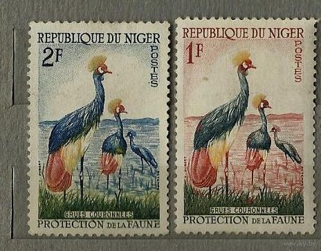 Нигер 1960 Птицы (2 марки)