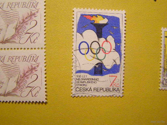 Чехия 1994 Спорт 100-летие Международного олимпийского комитета (МОК) спорт