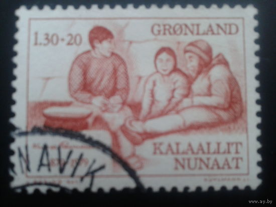 Дания Гренландия 1979 полярный исследователь
