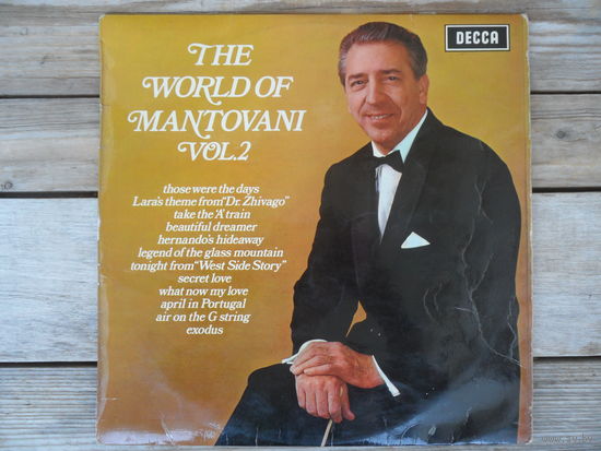 Mantovani and his orchestra - The World of Mantovani, vol. 2 - Decca, Англия