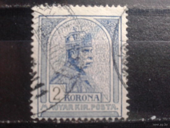 Венгрия 1904-13 Король Франц-Иосиф  2 кроны