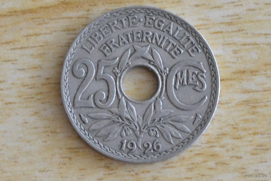 Франция 25 сантимов 1926