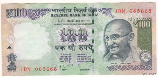 Индия, 100 рупий, 085668, 2012г